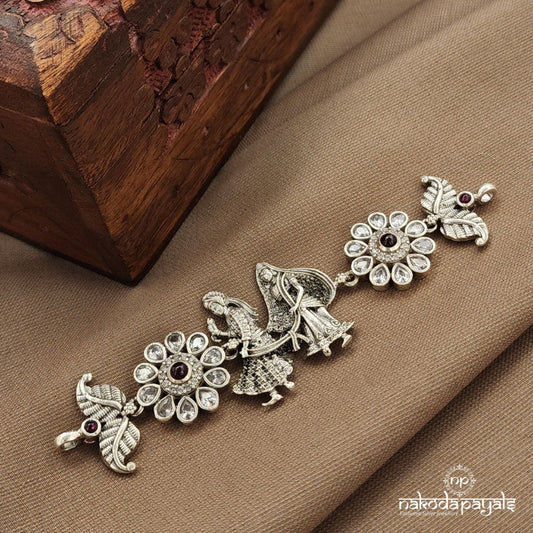 Radhakrishnan Floral Choker (N11423)