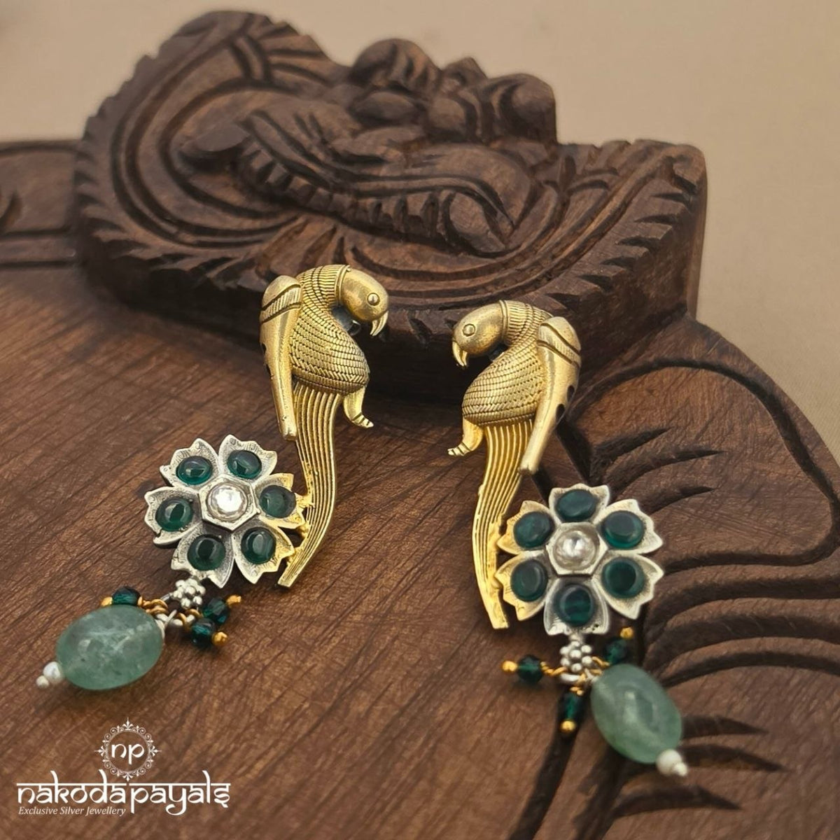 Birdy Floral Chandbali (C4334)