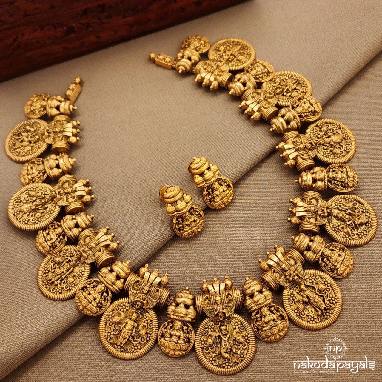 Krishna Lifestyle Neckpiece With Earrings (Gn10006)