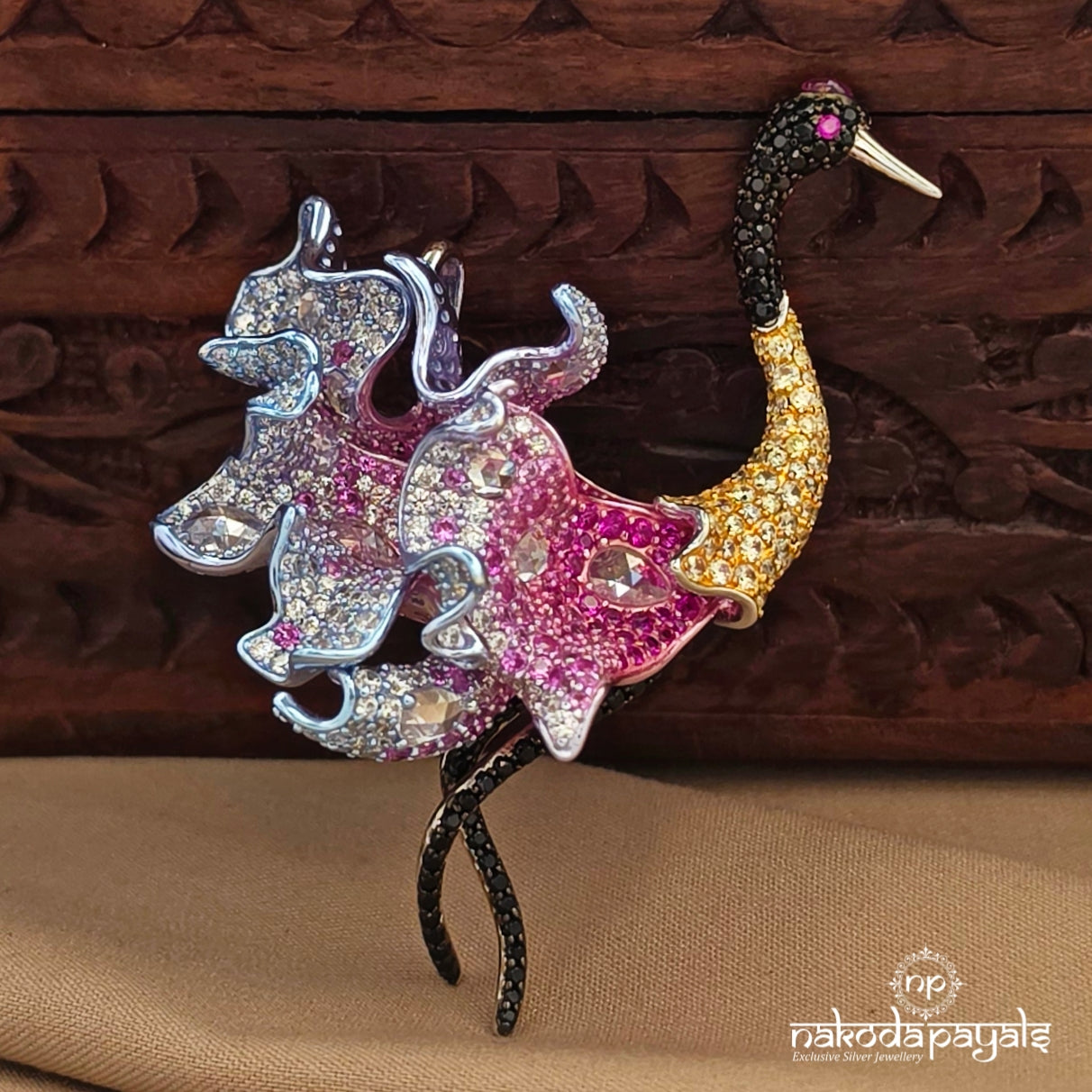 Exquisite Birdy Brooch (St4072)