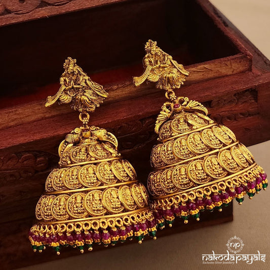 Radhakrishnan Big Jhumka (Ge10392)