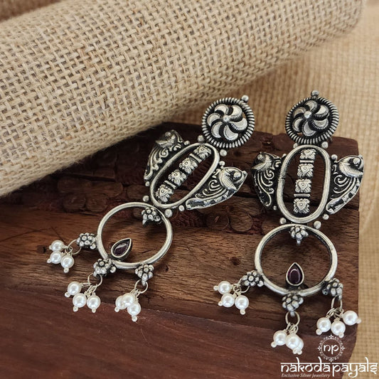 Tribal Floral Earrings (C2006)