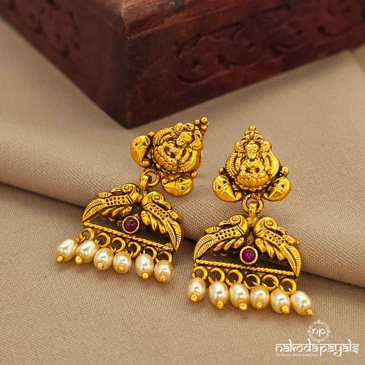 Pearly Lakshmi Chandbali (Ge10709)