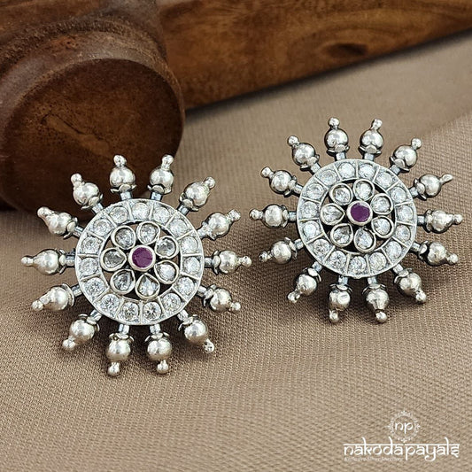 Pearled White Studs (S3626a)