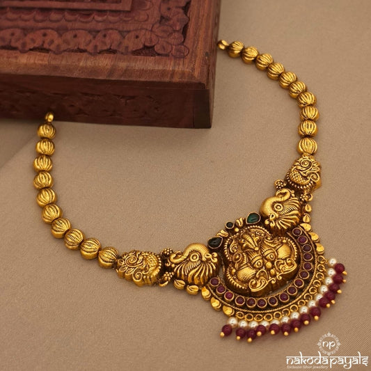 Lakshmi Peacock motifs (Gn10290)