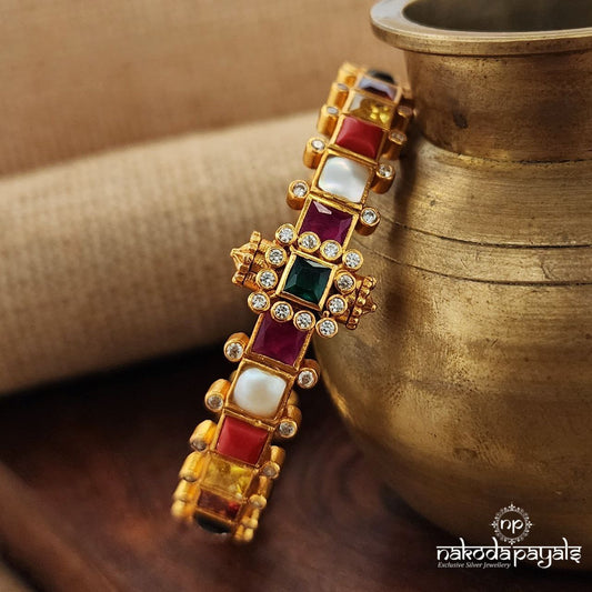 Navaratna Screw Kada (Gk2970)