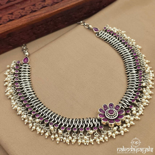 Pink Pearl Neckpiece (N11876)