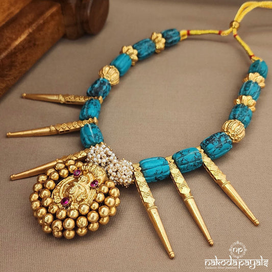Nagru Turquoise Neckpiece (Gn9500)