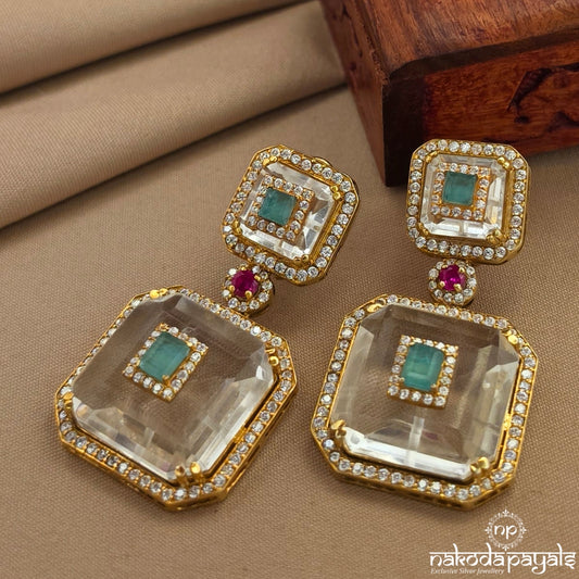 Eye-Catching Glow Chandbali (Ge10934)