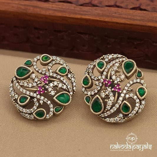 Glorious Oxidised Studs (S4122)
