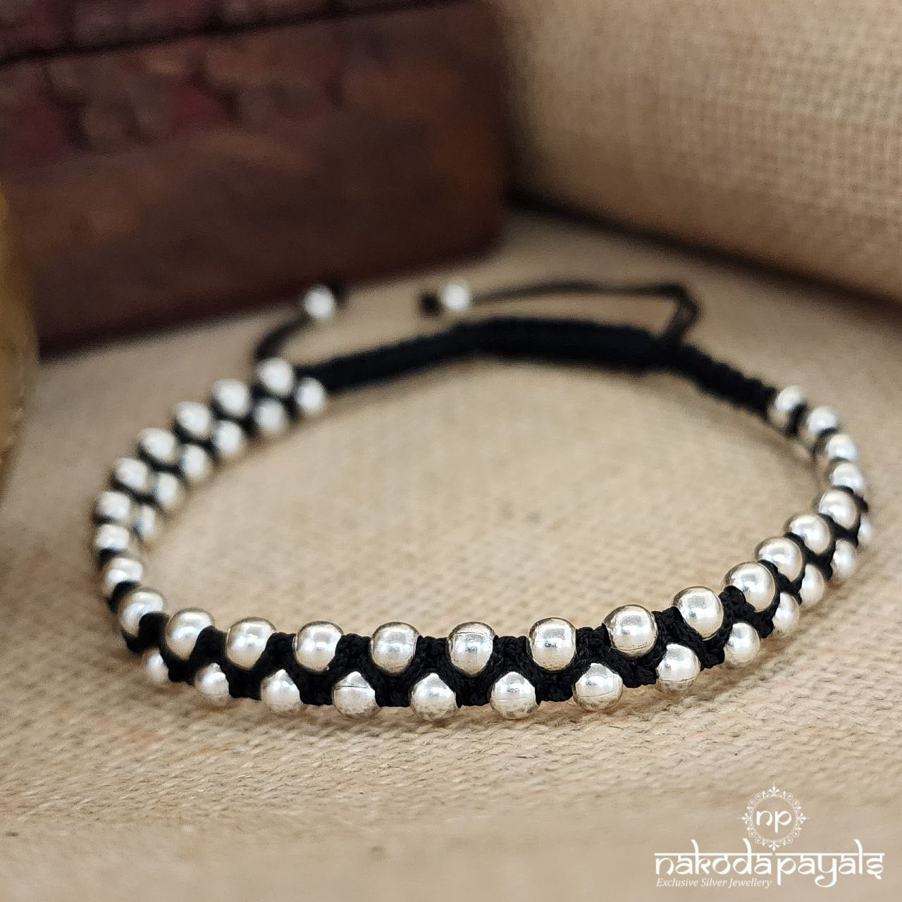 Trending Beaded Nazariya Thread Anklets (Nz0690)