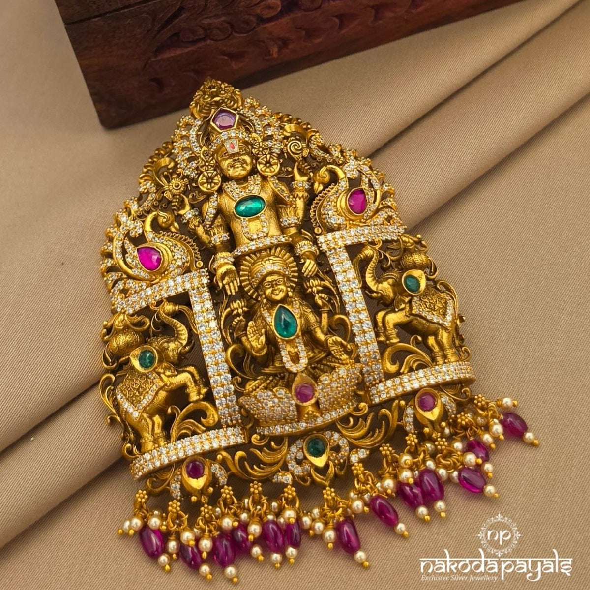 Lakshmi Venkateshwara Pendant (Gp2692)