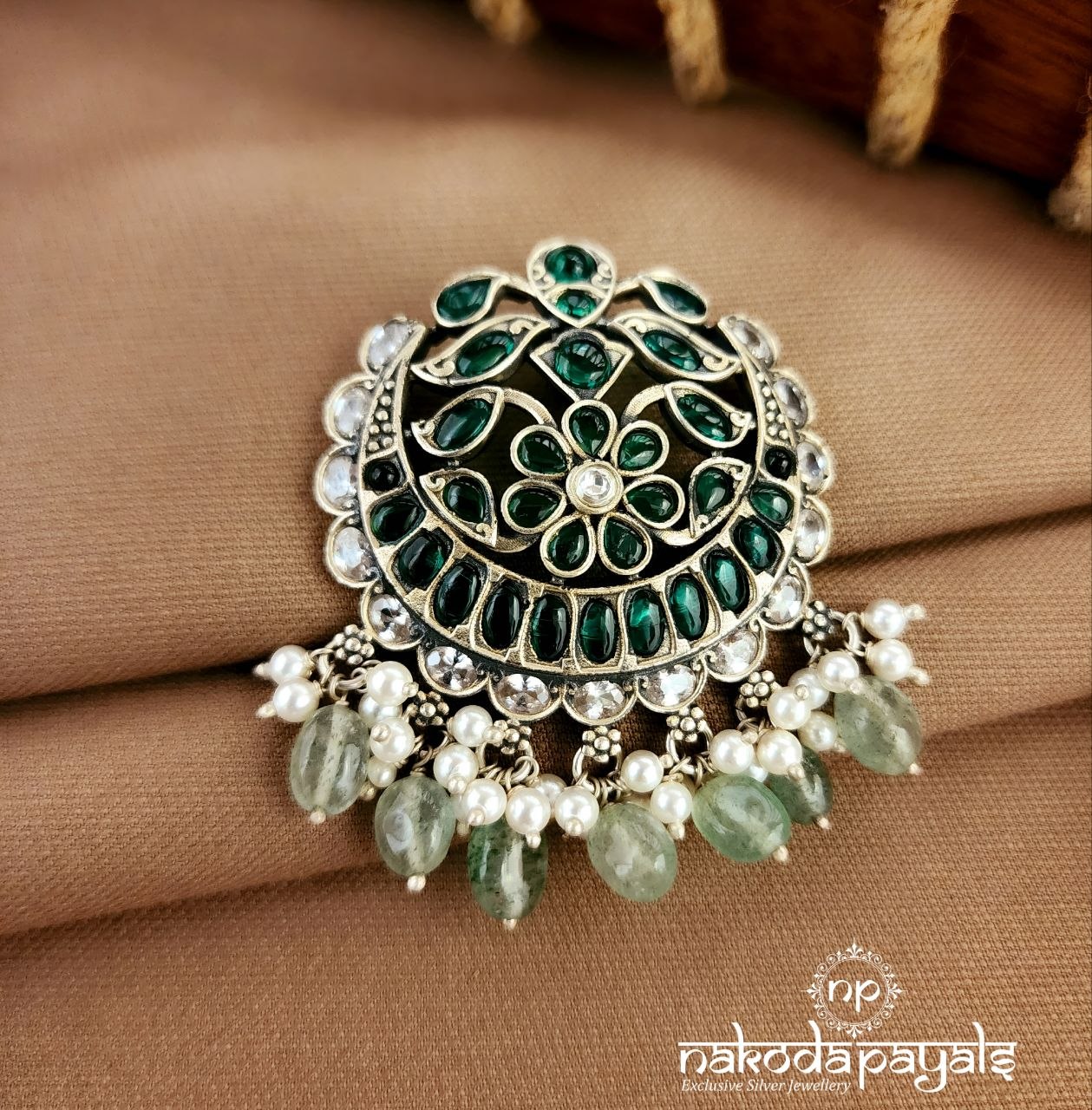 Green Drop Pendant (P2587)