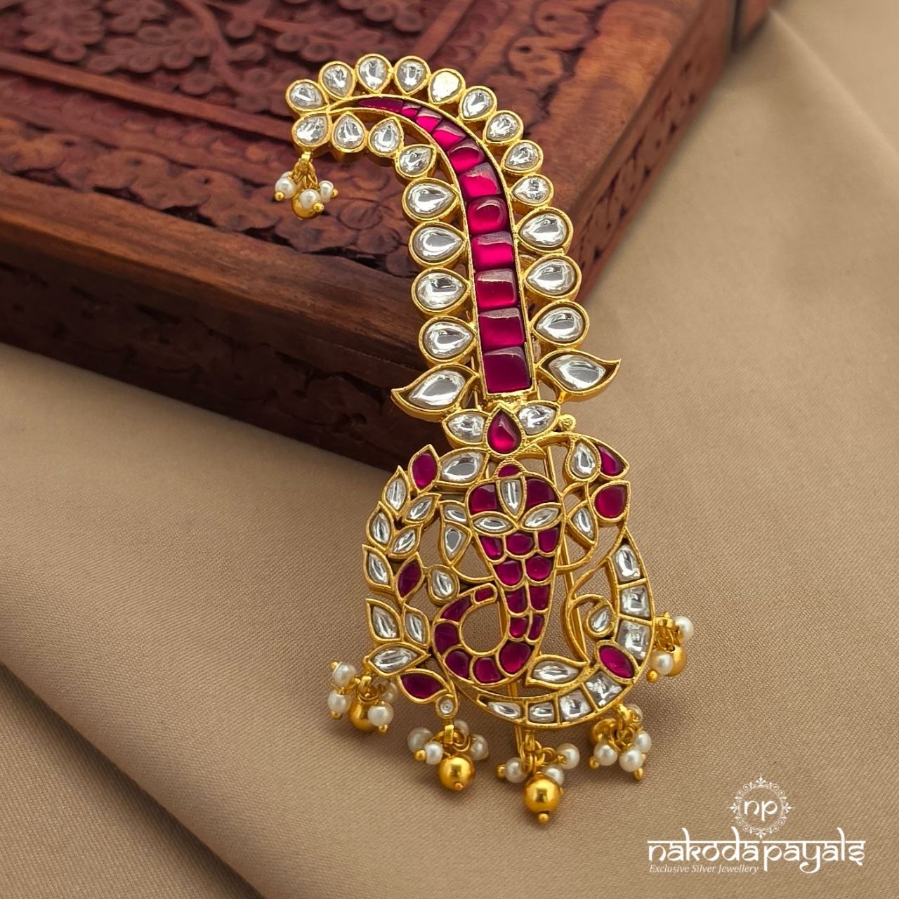 Unique Kundan Hair Accessories (Ha0131)