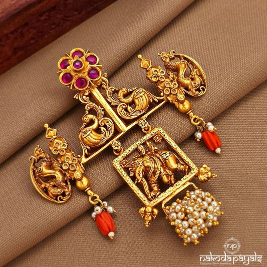 Traditional Pearled Pendant (Gp2185)