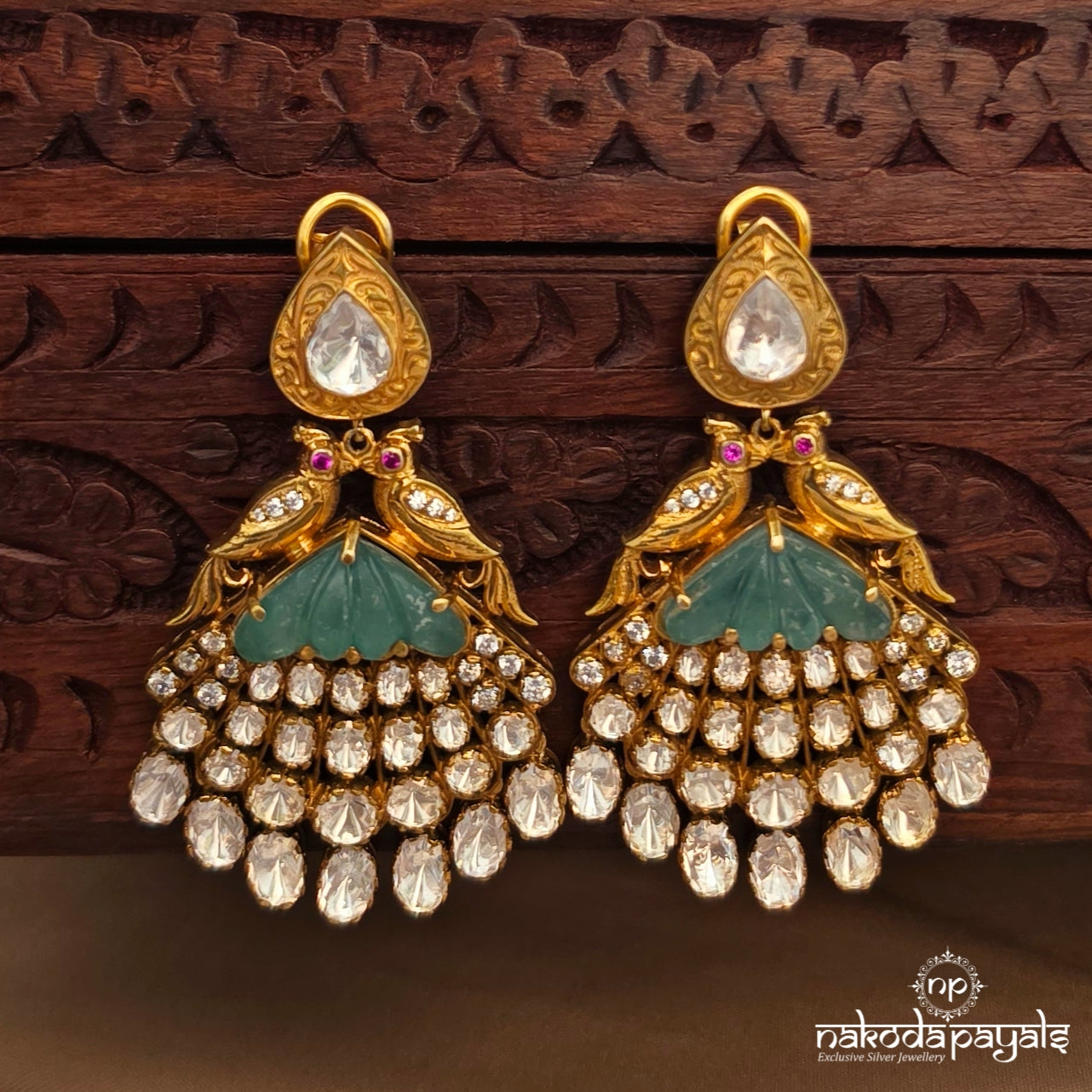 Exemplary Moissanite Earrings (Ge10955)