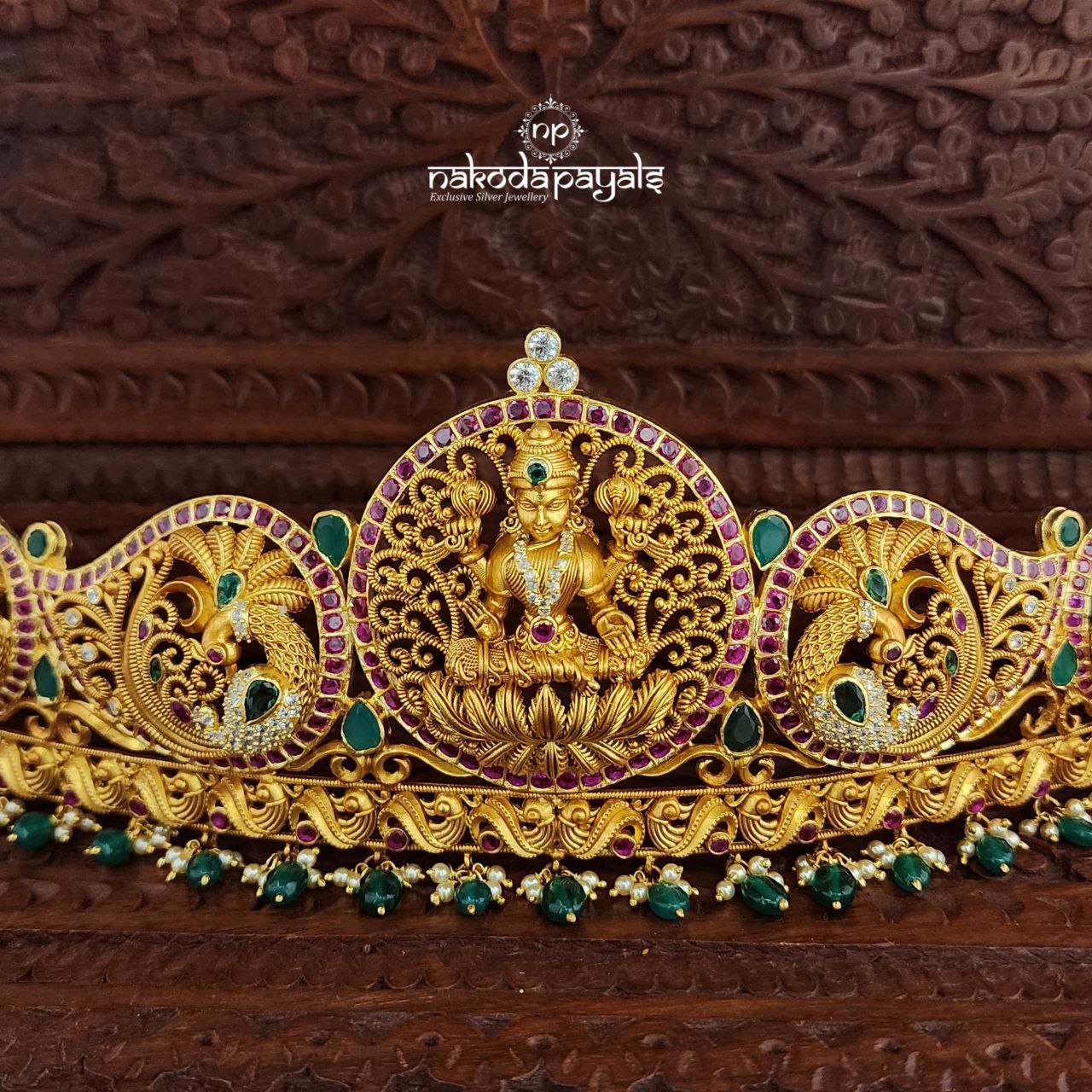 Peacock Lakshmi Daab With Belt (D0240)