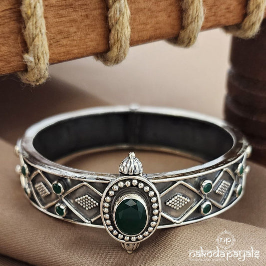 Emerald Green Screw Kada (K6193)