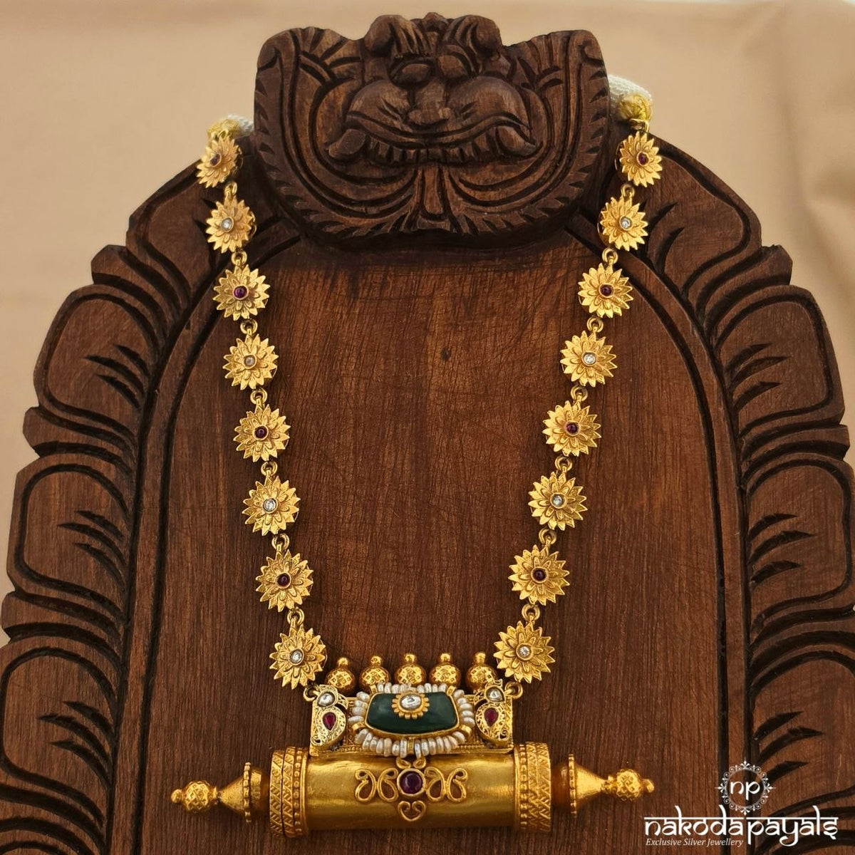 Floral Tabiz Neckpiece (Gn11060)