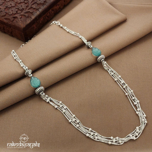 Trending Green Leafy Neckpiece (N11448)