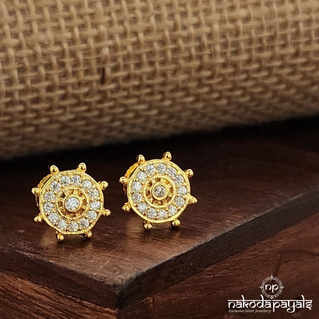 Chakra CZ Studs (Ge9974)