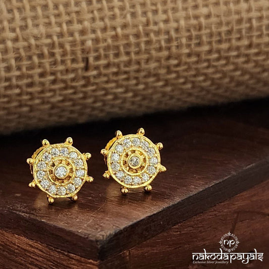 Chakra CZ Studs (Ge9974)