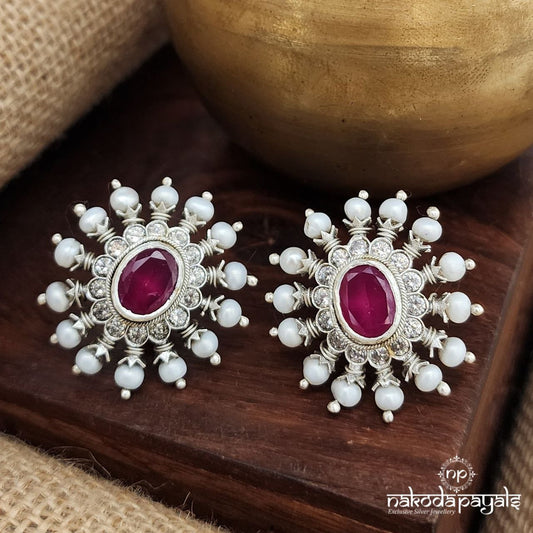 Coruscating Pink Studs (S3612)