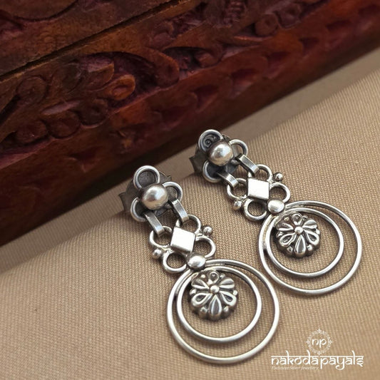 Circular Floral Chandbali (C4223)