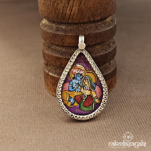 Radhakrishnan Painted Pendant (P2485)