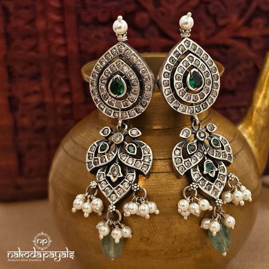 Emerald Green Earrings (C3953)