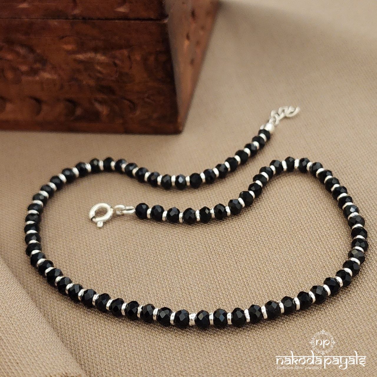 Black Ball Nazariya Anklets (Nz0724)