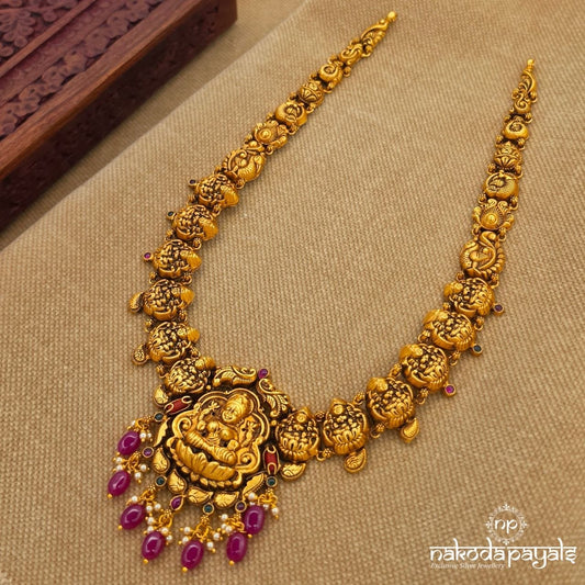Cute Lakshmi Pearly Neckpiece (Gn10556)