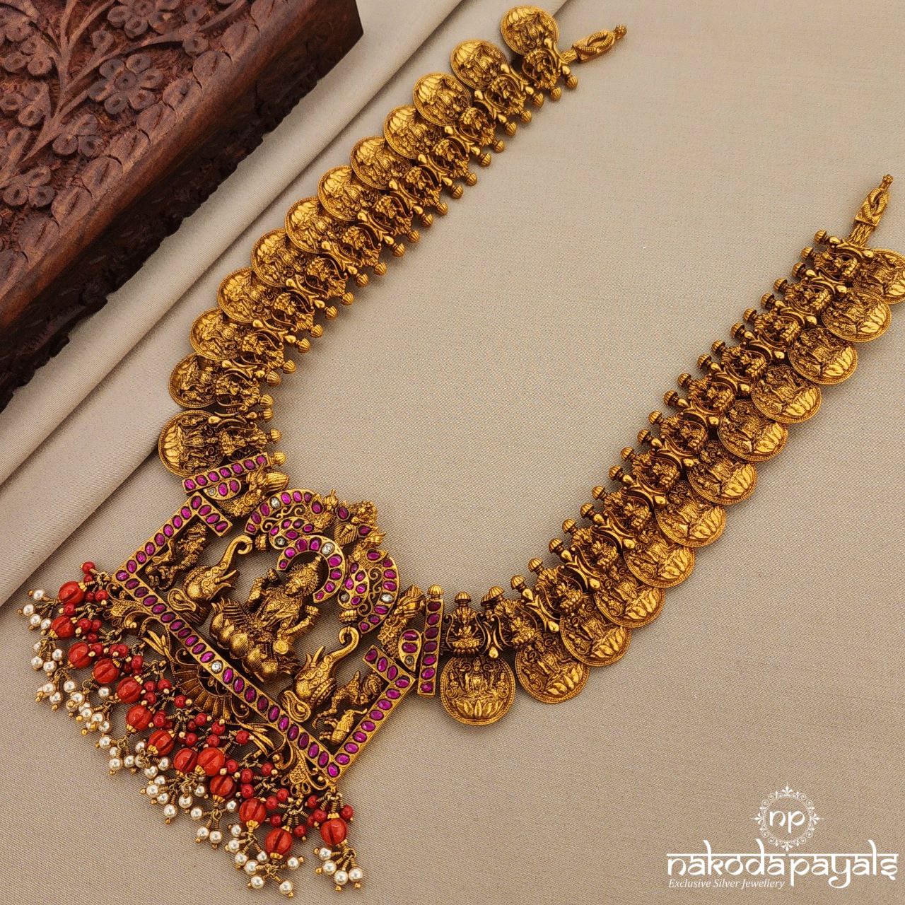 Maha Lakshmi Kasu Neckpiece (Gn8893)