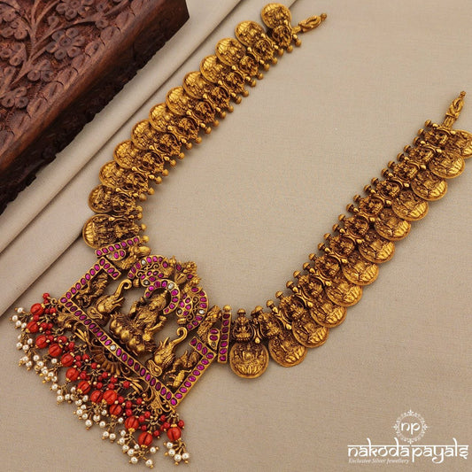Maha Lakshmi Kasu Neckpiece (Gn8893)