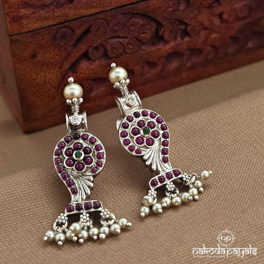 Shaku Pinkish Earrings (C3944)