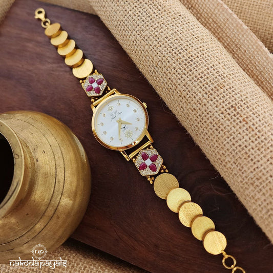 Glorious Kundan Watch (W0236)