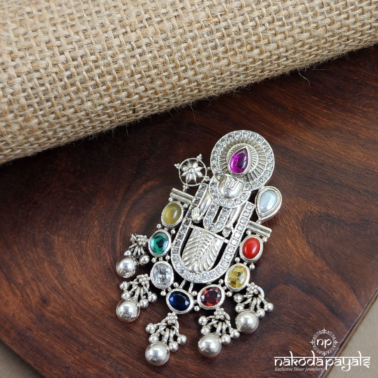 Navaratna Venkatraman Pendant (P2394)