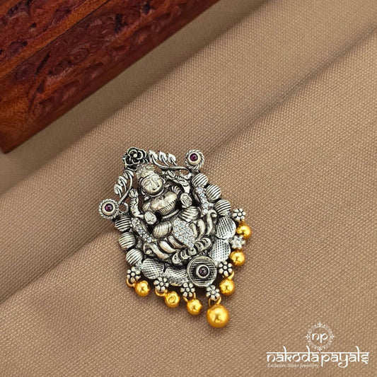 Lakshmi Dual Tone Pendant (P2568)
