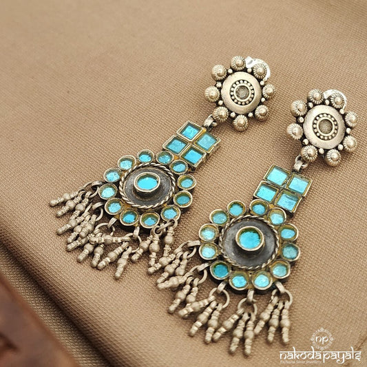 Sky Blue Glass Hangings (C3768)