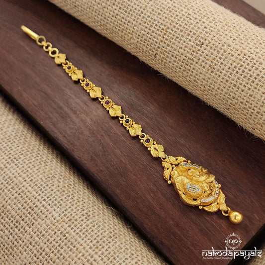 CZ Peacock Maang Tika (Gm1046)