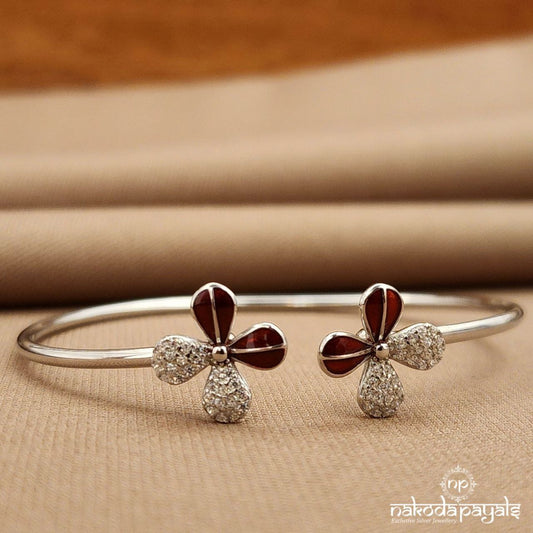 Red CZ Adjustable Kada (St3860)