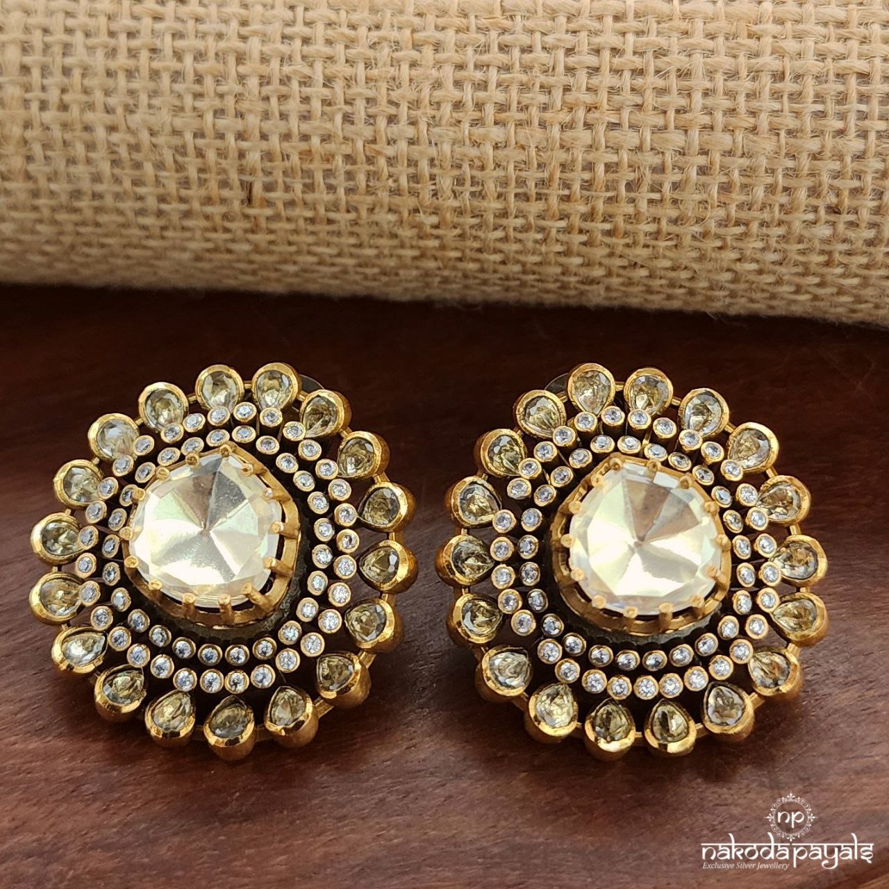 CZ Moissanite Studs (Ge10100)