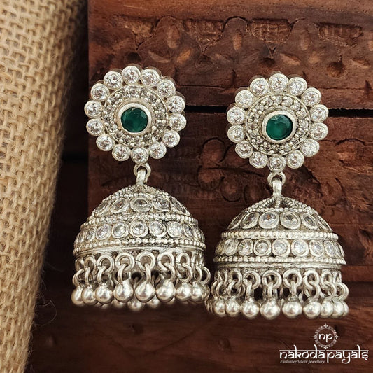 Emerald Green Jhumka (J1368)