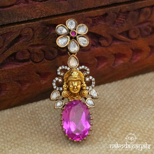 Elegant Pink Venkateshwara Pendant (Gp2671)