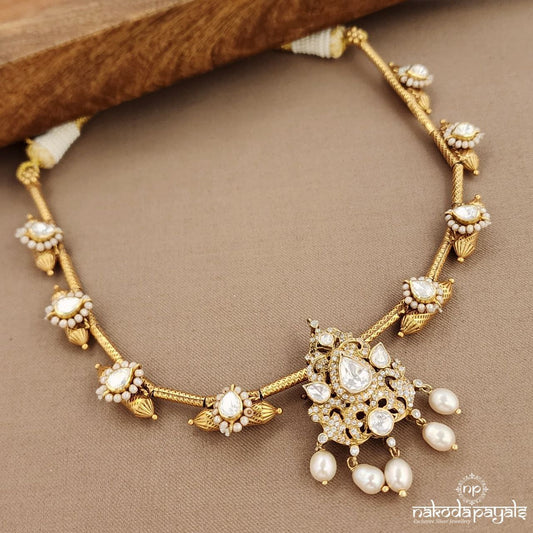 Gorgeous Moissanite Neckpiece (Gn9279)