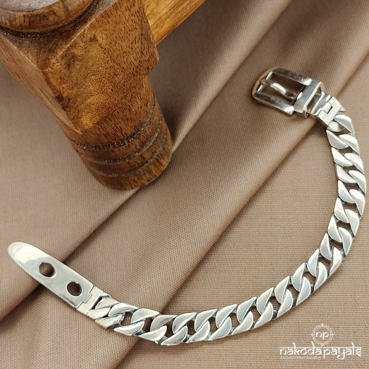 Watch Braided Men's Bracelet (Mc1064)