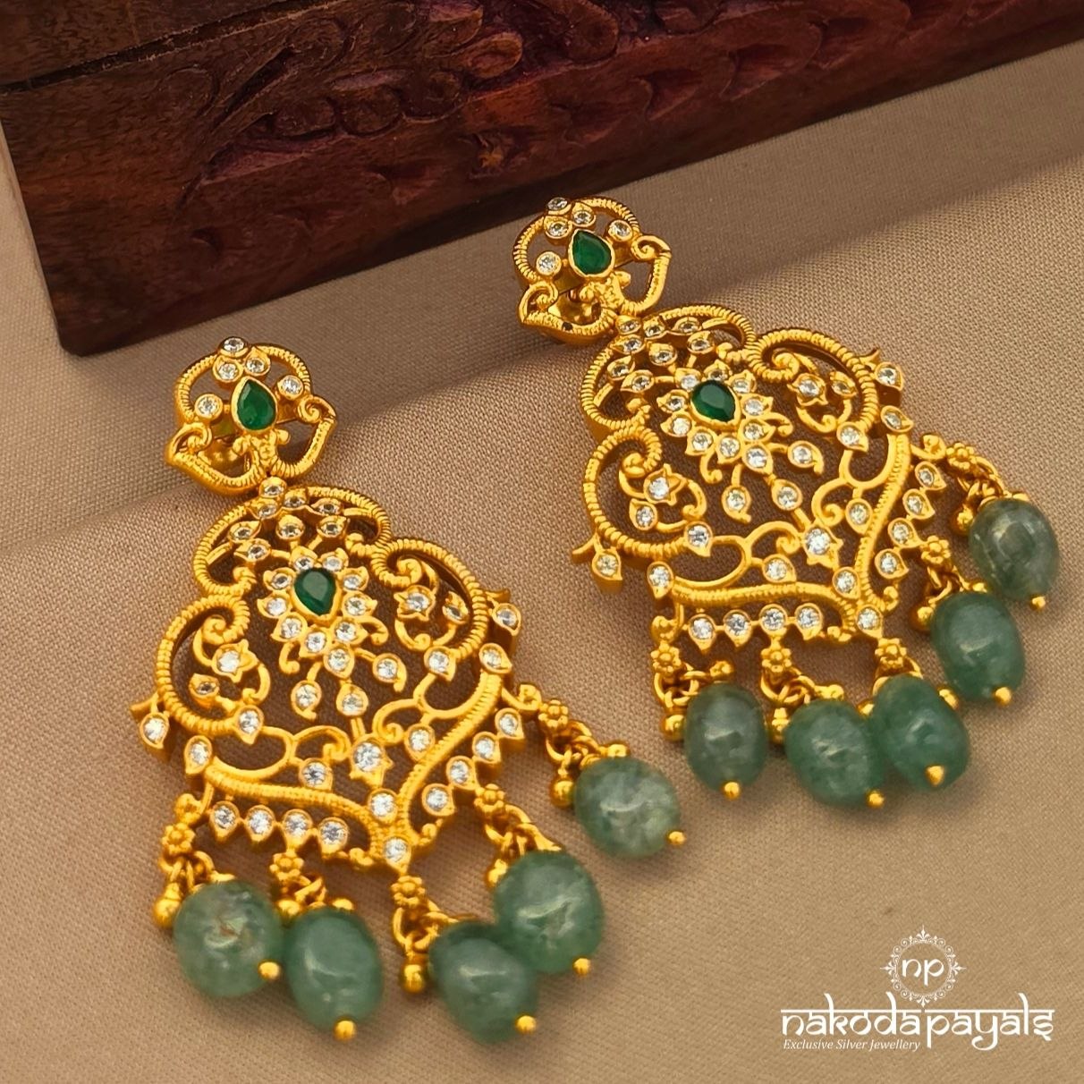 Exclusive Floral Chandbali (Ge11226)
