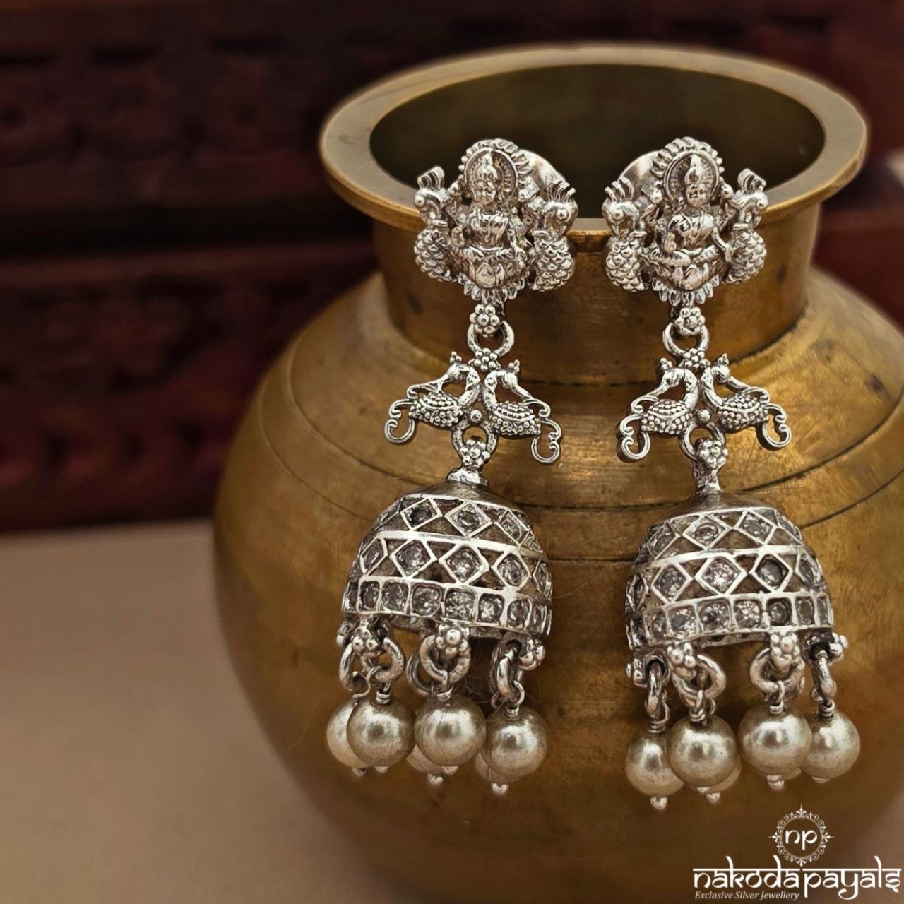Lakshmi Divine Jhumka (J1770)