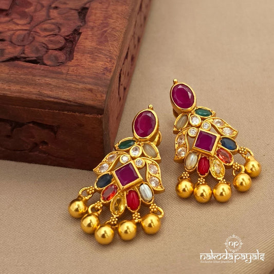 Multi Color Studs (Ge10681)