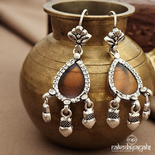 Orange Glass Hangings (H2227)